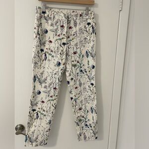 Floral dress pants